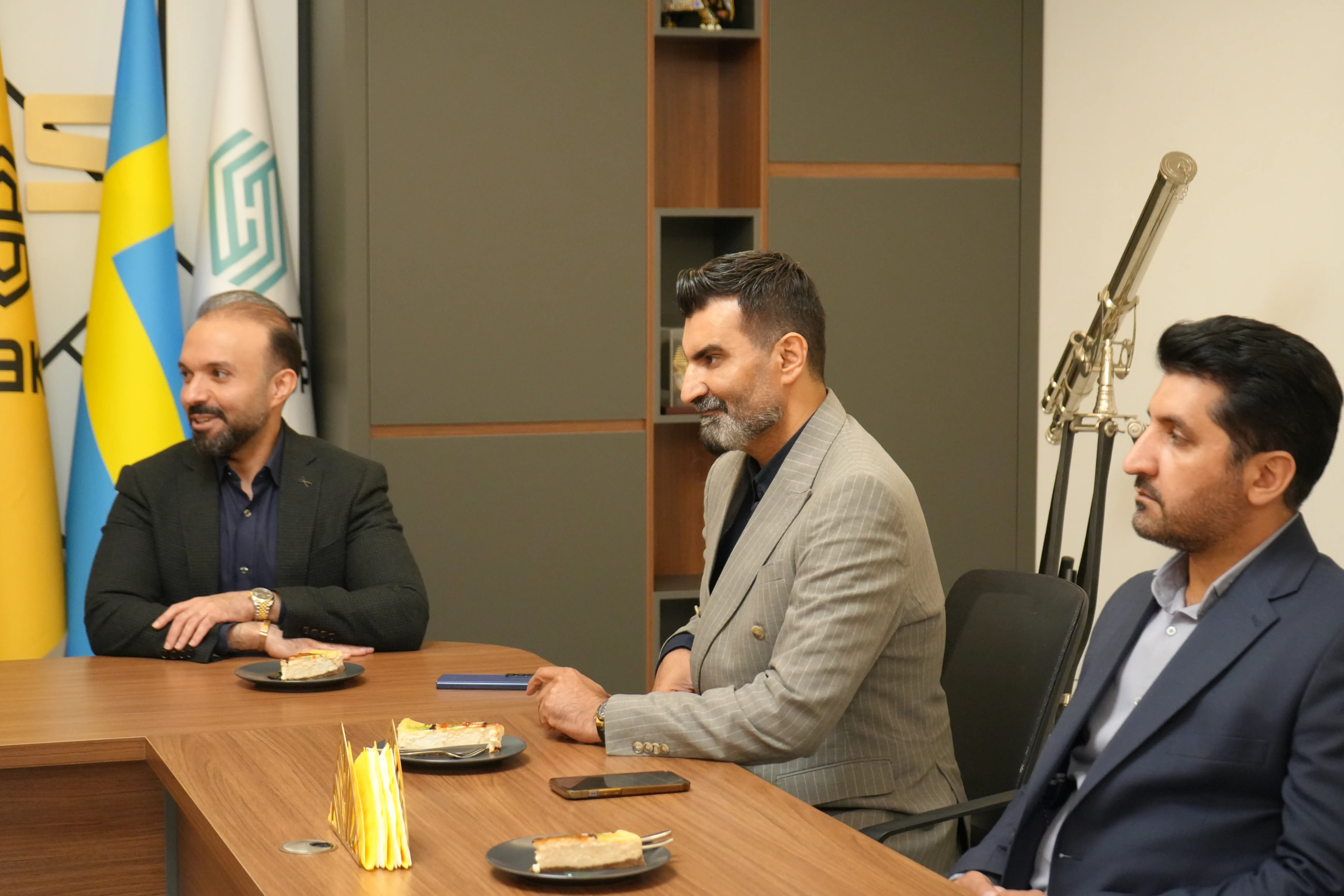 بازدید دکتر اسکویی رئیس پارک علم و فناوری آذربایجان شرقی